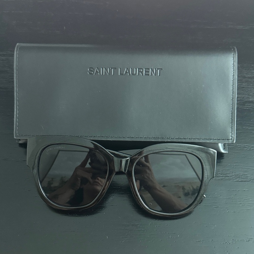 Dark Gray Sunglasses with Case